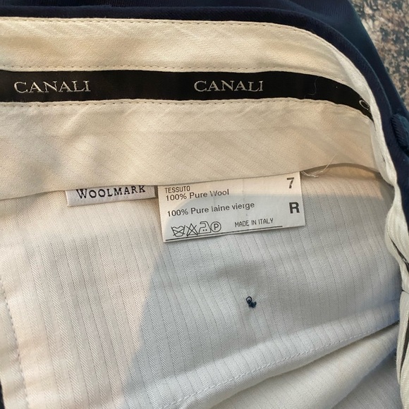 CANALI Men's Black Dress Pants Size 36 - Picture 5 of 6